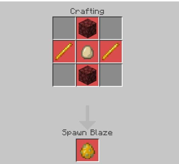 Создание яйца спауна Ифрита