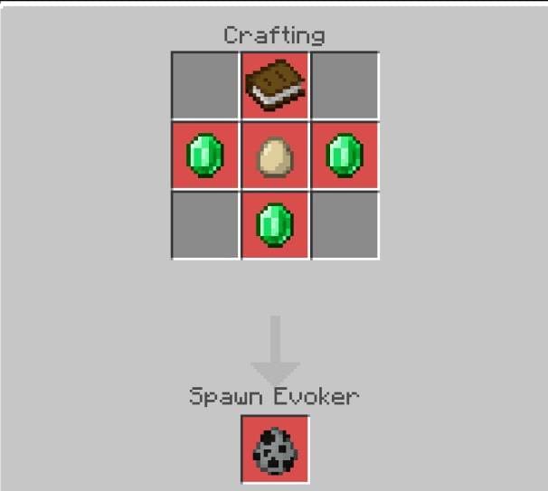 Создание яйца спауна Вызывателя