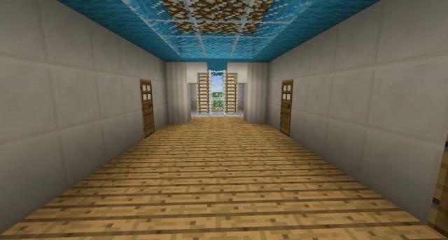 Цветной домик вид внутри