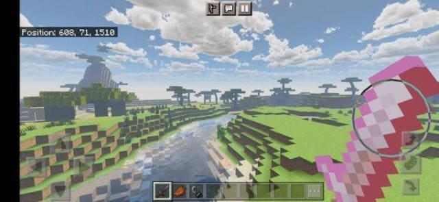 Речка посреди поля