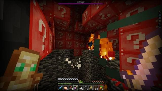 Красные лакиблоки