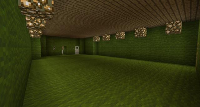 Зеленый воздушный корабль вид внутри 4