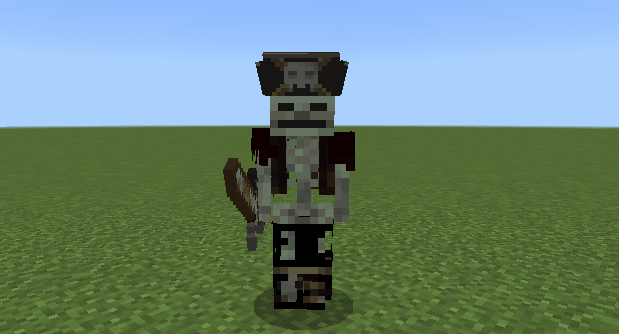 Скелет-пират в игре