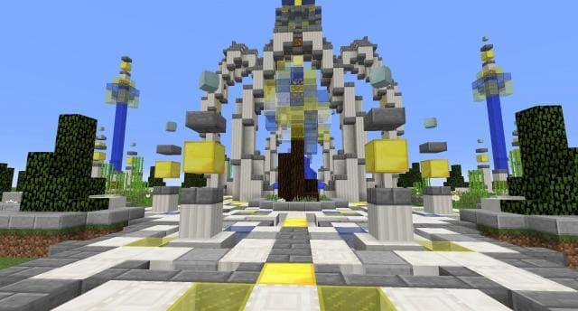 Маленький фонтанчик вид внутри