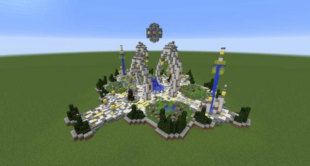 Маленький фонтанчик вид спереди