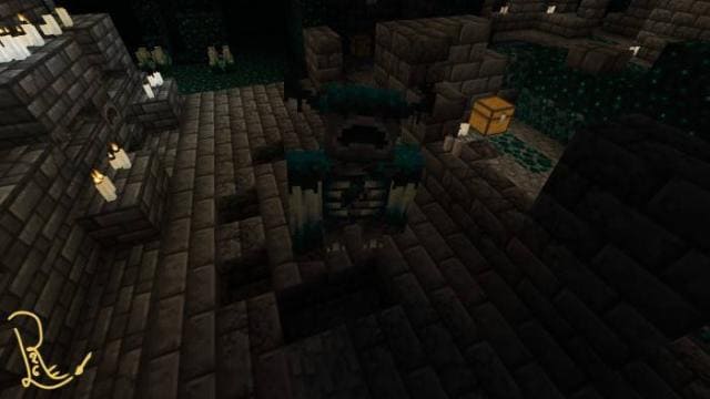 Вид Вардена в пещере