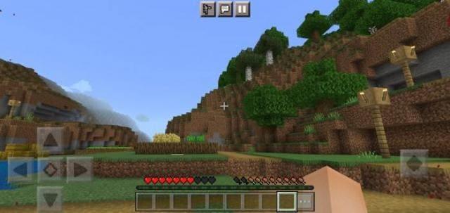 Небольшие частицы крови на экране