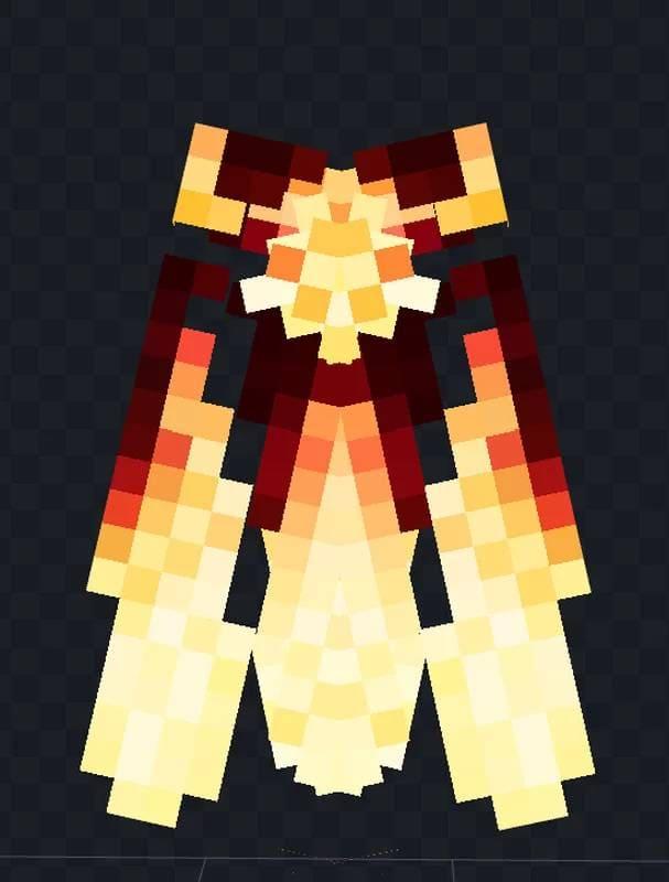 Нераскрытые огненные элитры