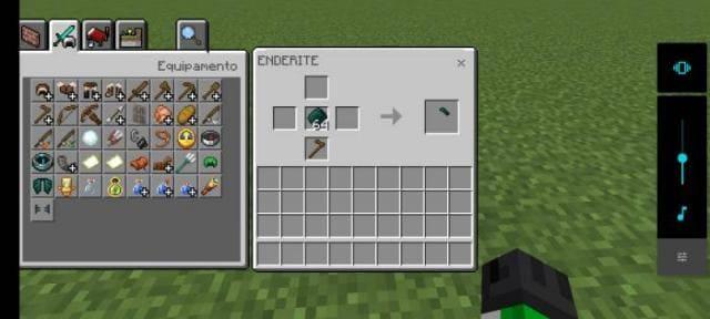 Эндеритовый наконечник мотыги