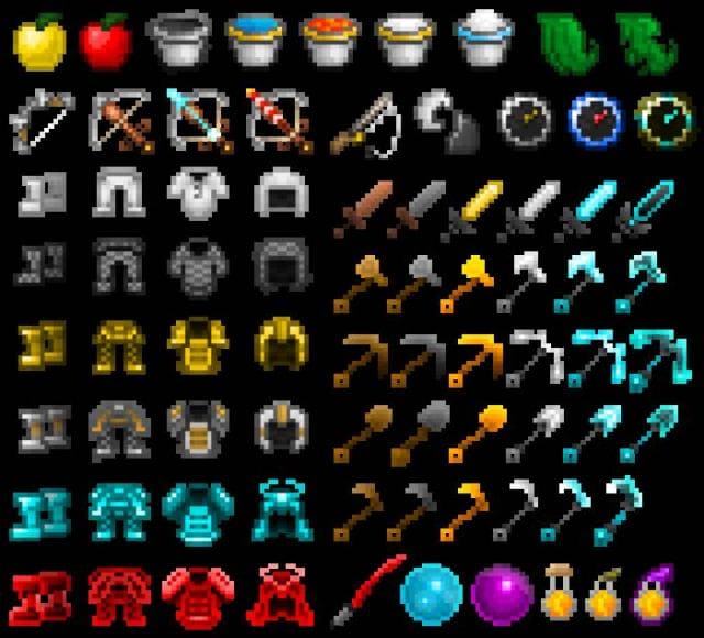 Все предметы дополнения