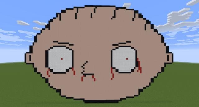 Кровавый Стьюи вид спереди