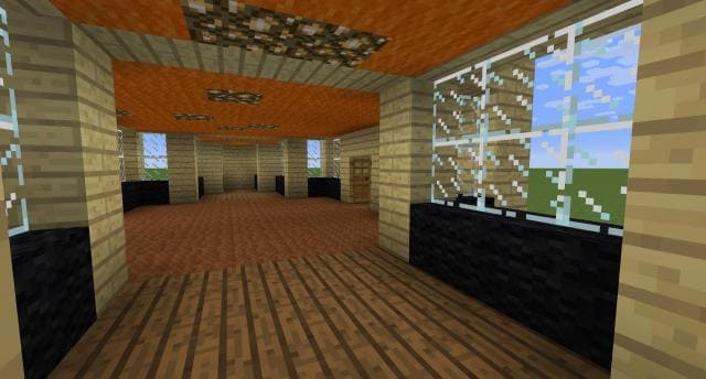 Высокая башня вид внутри