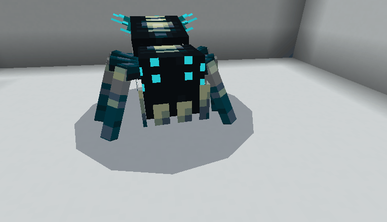 Скалк-паук с детенышами