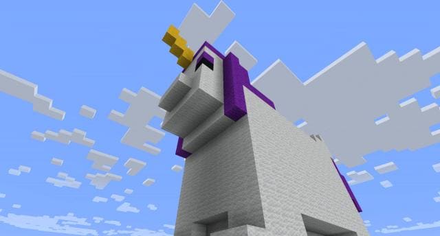 Простой единорог вид снизу