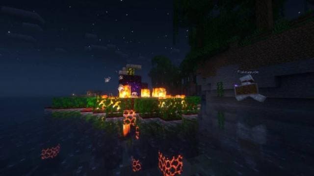 Горящие огни