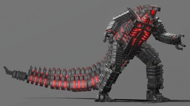 Титан Годзилла-Робот