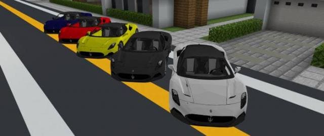 Разные виды Мазерати