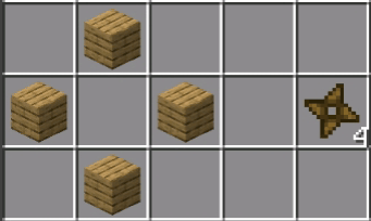 Крафт сюрикенов