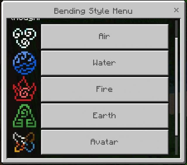 Выбор стихии