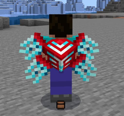 Кибер-сумка на игроке