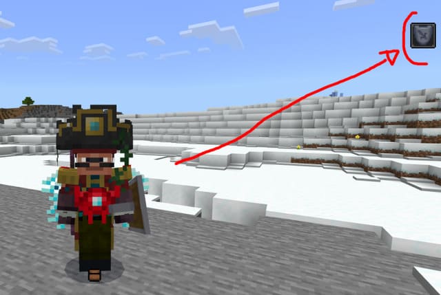 Кибер-сумка на персонаже