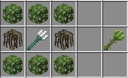 Трезубец растений крафт