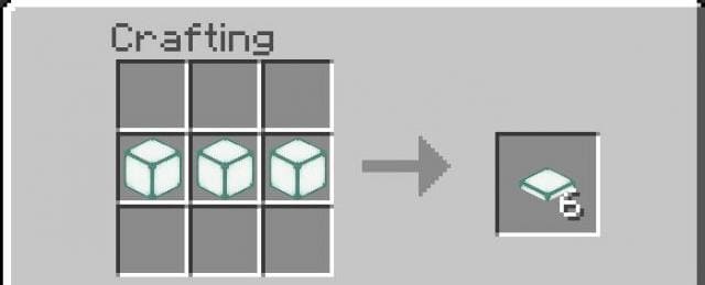 Крафт блока освещения