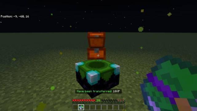 Накопитель опыта в игре