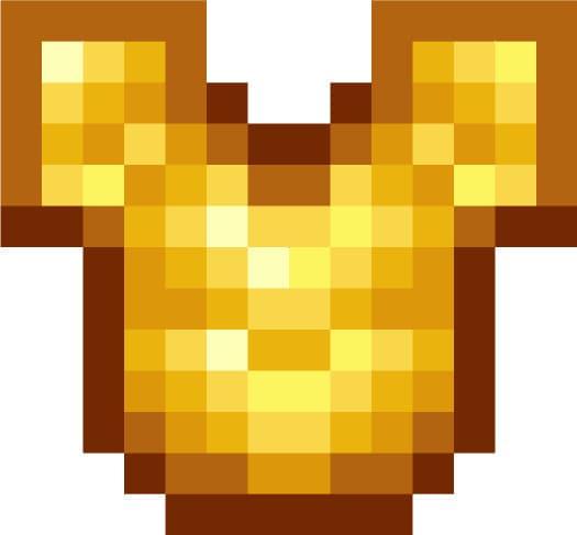 Набор древних золотых доспехов