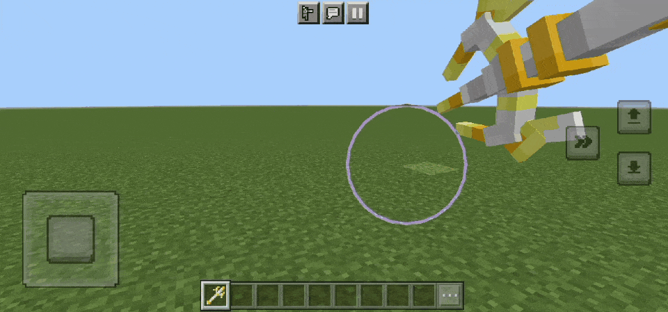 Небесный трезубец в игре