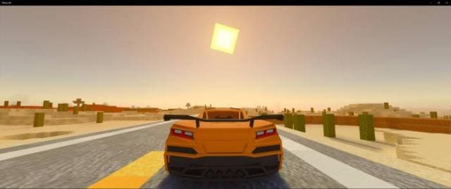 Корвет сзади