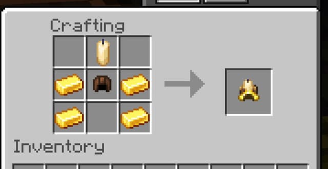 Золотой шлем шахтера крафт