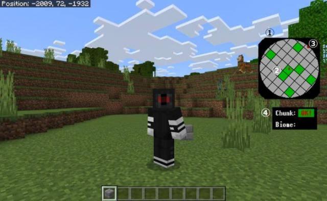 Карта с чанками Слизней