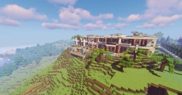 Длинный дом на холме