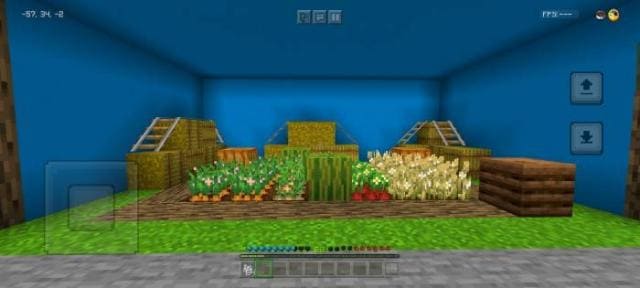 Комната с декорациями