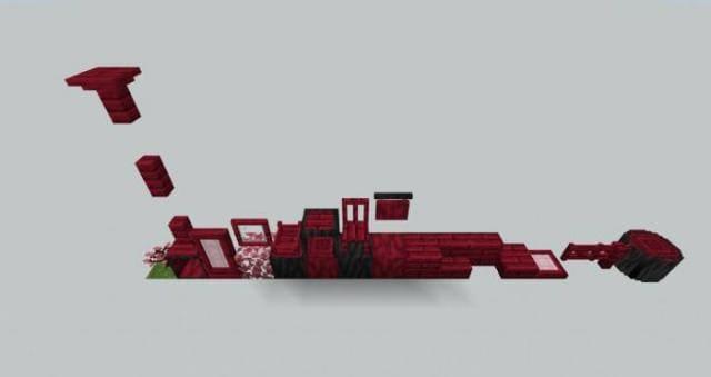 Темно-коричневая древесина