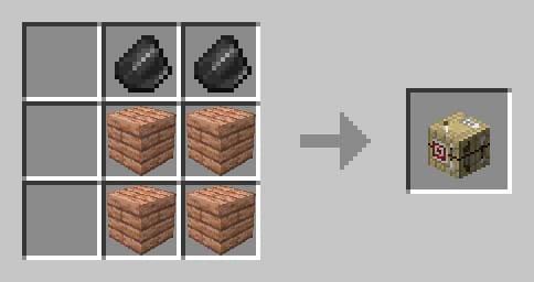 Крафт деревянного блока