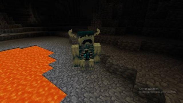 Скелет-варден в игре