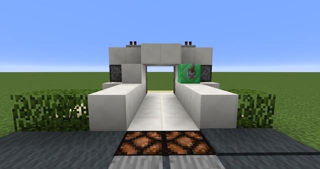 Скрытый проход вид спереди 3