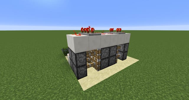 Скрытый проход вид сзади