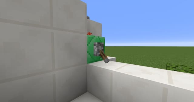 Скрытый проход вид спереди 2