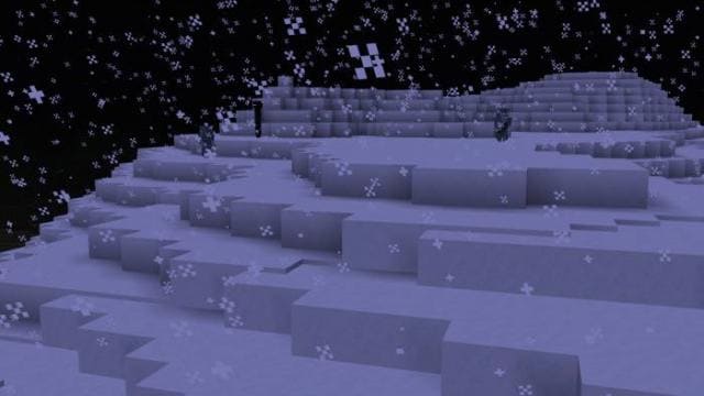 Частицы снега