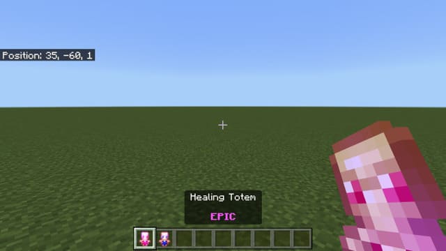 Лечебный тотем в руке