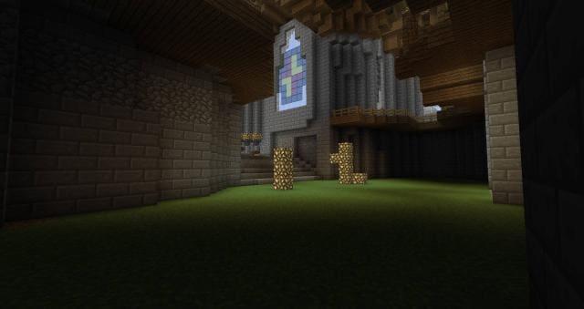 Защищенная база вид внутри 2