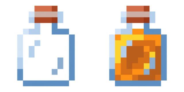 Большая бутылка меда