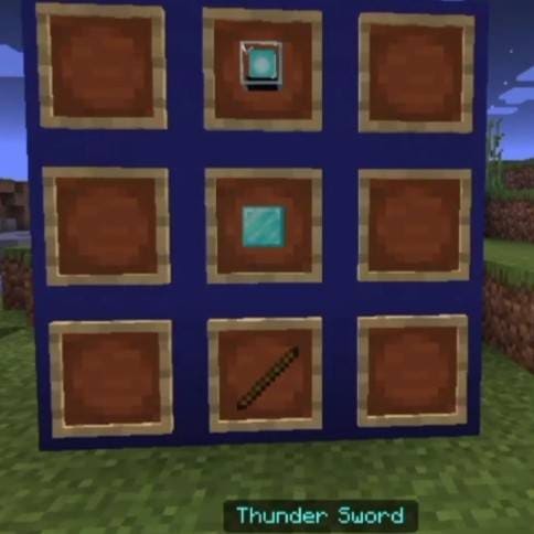 Громовой меч крафт