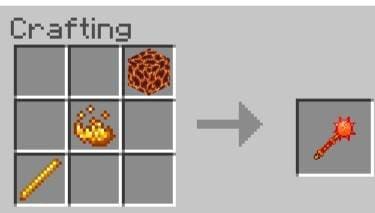 Рецепт получения Огненной булавы