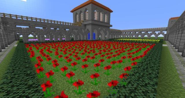 Парк-сад вид внутри