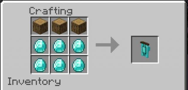 Крафт алмазного щита