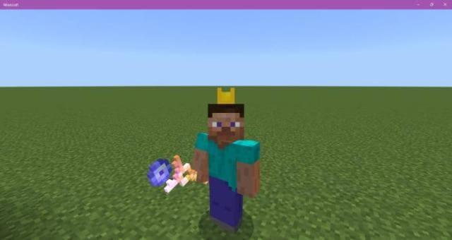 Корона на голове игрока